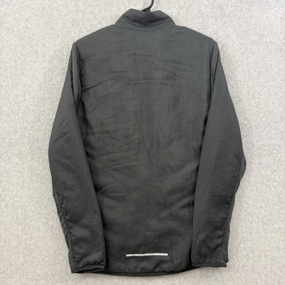 Nike Running Jacket Men's L Black AeroLayer Lightweight BV4874-070 Full Zip